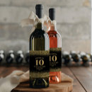 Search for 10th anniversary wine labels Cheers to 10 years