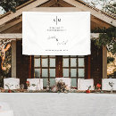 Search for reception wedding banners Minimalist