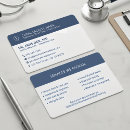 Search for physician business cards Caduceus