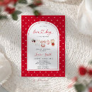Search for dots baby shower invitations Ladybug