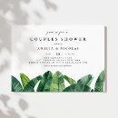Search for banana leaf wedding invitations Botanical