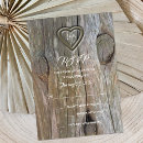 Search for wood carving invitations Rustic