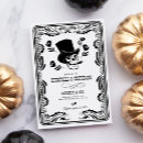 Search for vintage halloween invitations Skull
