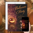 Search for teen halloween invitations Pumpkin