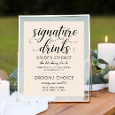 Search for bride and groom signature drinks Modern