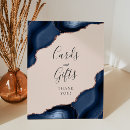 Search for navy and blush wedding signs Modern