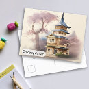 Search for vintage building postcards Hand drawn