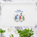 Search for hanukkah tea towels Snowman