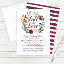 Search for fall couples shower invitations Modern