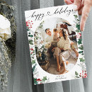 Search for white dog christmas cards Red