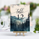 Search for dark blue wedding table cards Watercolor