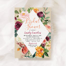 Search for rustic fall bridal shower invitations Floral