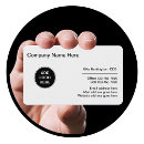 Search for office manager business cards Minimal