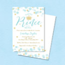 Search for royal blue baby shower invitations Glitter