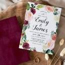 Search for burgundy and blush pink wedding invitations Flowers