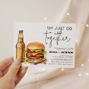 Search for burgers and beer invitations Casual