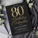 Search for 80th birthday Black
