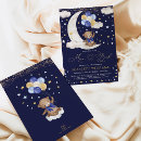 Search for navy blue gold baby shower invitations Twinkle twinkle little star