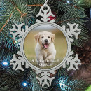 Search for pewter photo christmas tree decorations Pet