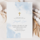 Search for baptismal boy invitations Gold cross