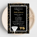 Search for 75 year old birthday invitations Seventy five