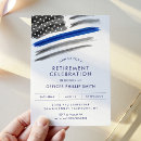 Search for law enforcement invitations Police retirement