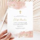 Search for pink watercolor invitations Gold glitter