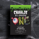 Search for monster 1st birthday invitations Ghost