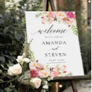 Search for floral welcome wedding signs Boho