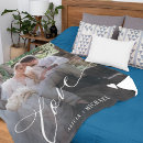 Search for love photo blankets Minimalist