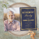 Search for navy farewell party invitations Gold