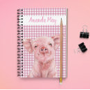 Search for pink pig notebooks Farm