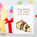 Search for cheesecake birthday cards Dessert