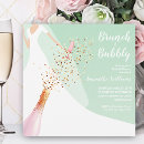 Search for mint bridal shower invitations Elegant