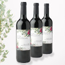 Search for rose wine labels Watercolor
