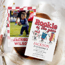 Search for rookie of the year birthday invitations Little slugger