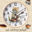 Search for guitar clocks Kitten