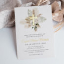 Search for botanical first communion invitations Greenery
