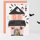 Search for two spooky birthday invitations Little boo