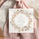 Search for autumn baby shower invitations Terracotta