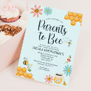 Search for parents to bee baby shower invitations Bumblebee