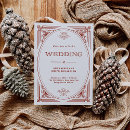 Search for red and silver wedding invitations Vintage