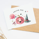 Search for halloween pumpkin thank you cards Cute