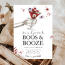 Search for boos and booze halloween invitations Annual halloween party