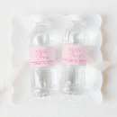 Search for water into wine labels For her