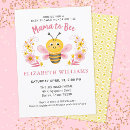 Search for bee baby girl shower invitations Honeycomb