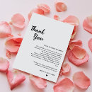 Search for table thank you cards Elegant