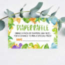 Search for dinosaur diaper raffle tickets Green