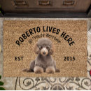 Search for poodle doormats Dog lover