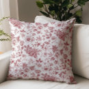Search for red toile cushions French